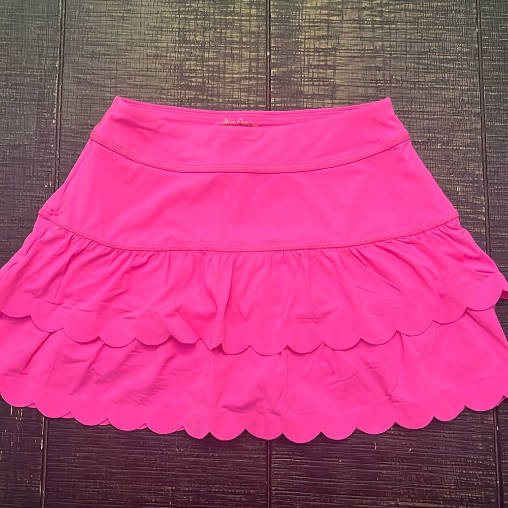 Lilly Pulitzer luxletic scallop tennis skirt